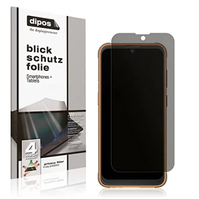 Abbildung von dipos I Sichtschutz Folie matt kompatibel mit Blackview BV5200 Pro Blickschutzfolie Display Schutzfolie Privacy Filter