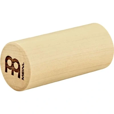 Abbildung von Meinl Percussion Round Wood Shaker Weich Musikinstrument mit weichem Sound Lindenholz, Natur (SH56)