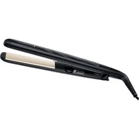Abbildung von Remington Glätteisen Ceramic Straight, S3500, Haarglätter Keramik Turmalin Beschichtung, 4 facher Schutz, variable Temperatureinstellung von 150 230 C