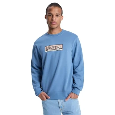Abbildung von Quiksilver Graphic Mix Crew Oberteil aus Fleece Mann