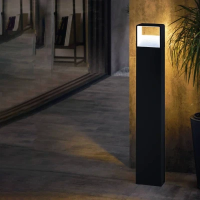 Abbildung von Eglo 98272 LED Stehleuchte DONINNI 1 anthrazit weiß L:13,5cm B:7,5cm H:80cm IP44