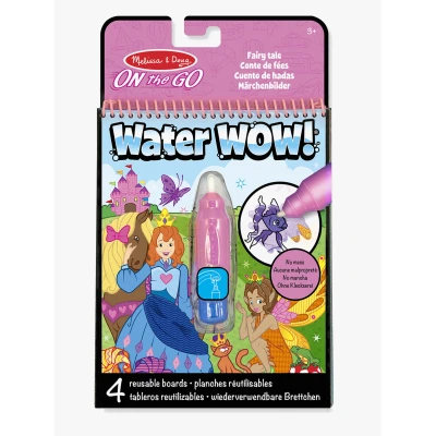 Abbildung von Melissa &amp; Doug Water WOW! Märchenbilder magische Malbücher mit Wasserstiften Kinder Wassermalbücher im Alter von 3 4 5 6 7 Kleinkinder Reisespielzeug für unterwegs Auto und Flugzeug