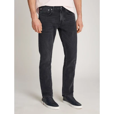 Abbildung von Tommy Hilfiger Straight Denton Jeans Leg, Herren, Größe: 30x34, Clark black