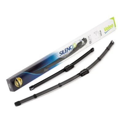 Abbildung von Scheibenwischer Valeo Silencio Flat Blade Set 577930 vorne Flachbalkenwischblatt PEUGEOT: 3008 SUV, 5008 II, II DS: DS7 Crossback