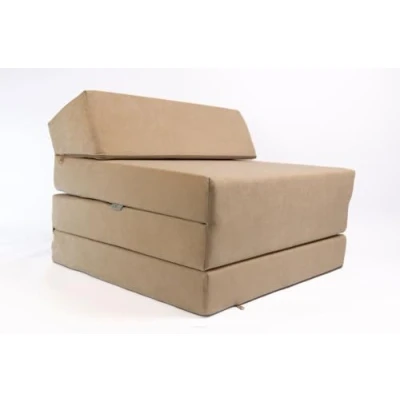 Abbildung von Klappmatratze Gästematratze mit Kopfteil Größe 200x70x10cm, FORTISLINE