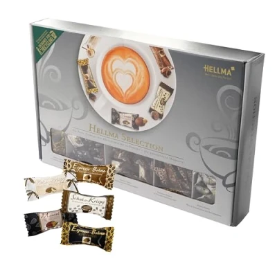 Abbildung von HELLMA Pralinenmischung, SELECTION, 5 x 40 Stück (200 Stück), Sie erhalten 1 Packung á 200