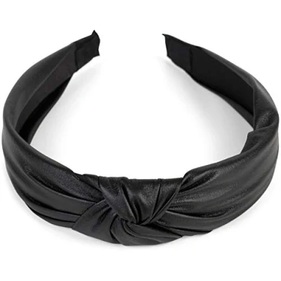 Abbildung von styleBREAKER Haarband, 1 tlg., Haarreif in Kunstleder Optik
