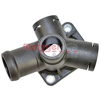 Abbildung von METZGER 4010067 Flansch Zylinderkopf, getriebeseitig mit Dichtung ohne Sensor AUDI: A4 B5 Limousine, Avant, VOLKSWAGEN: Passat Variant
