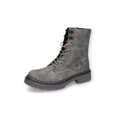 Abbildung von Dockers by Gerli Plateaustiefelette, Damen, Größe: 37, Grau Schuhe