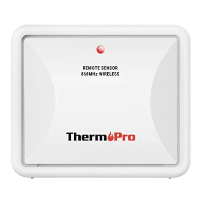Abbildung von ThermoPro TX 2C Außensensor für Thermometer Innen/Außen TP200C, TP60C und TP65C, Ersatzteil Zubehör IPX4 Wasserdicht