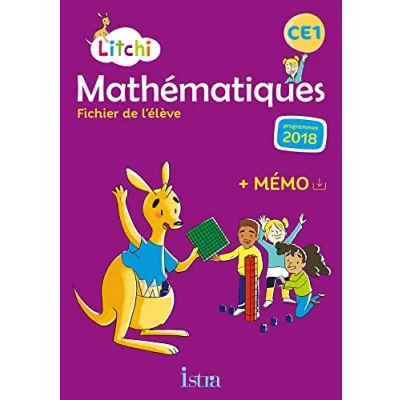 Abbildung von Litchi Mathématiques CE1 Fichier élève Ed. 2019