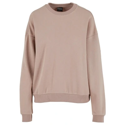 Abbildung von Urban Classics Oversized Light Crewneck Sweatshirt, Damen, Größe: 3XL, Duskrose