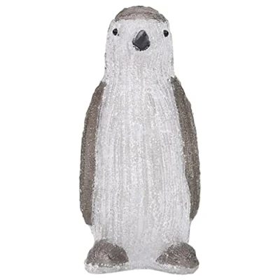 Abbildung von vidaXL LED Weihnachtsfigur Pinguin Beleuchtet Weihnachtsdeko Dekofigur Weihnachten Dekoration Beleuchtung Acryl Indoor Outdoor 30cm