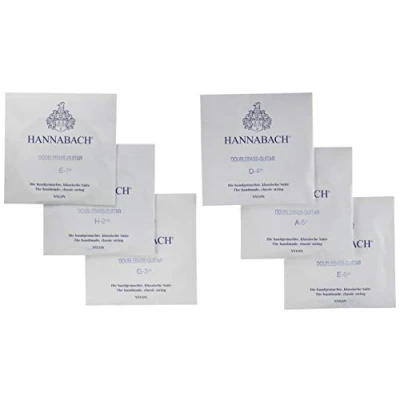 Abbildung von Hannabach 652996 Set 6 saitig für Klassikgitarre (Kontrabassgitarre)