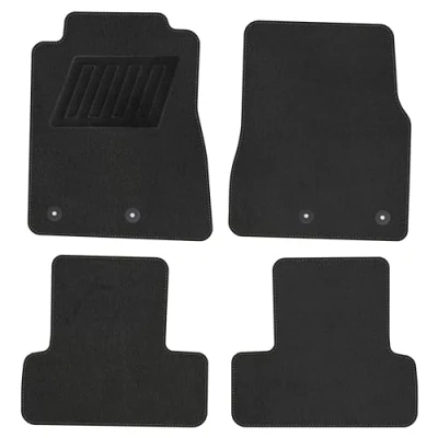 Abbildung von TEXER Textil Fußmatten Passend für Ford Mustang V FL Bj. 2009 2013 Comfort