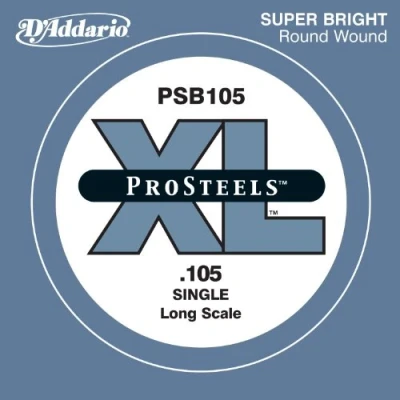 Abbildung von D&#039;Addario PSB105 Einzelsaite für Bass 0,27 cm (0,105 Zoll)