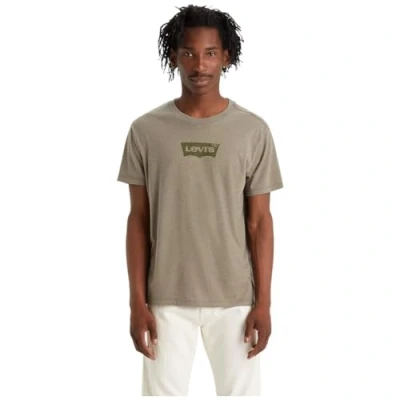 Abbildung von Levi&#039;s Graphic Crewneck Tshirt basic, Herren, Größe: Small, Archive batwing glas