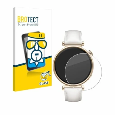 Abbildung von BROTECT Panzer Schutz Glas für Huawei Watch GT 4 (41mm) 9H Echtglas, Displayschutz