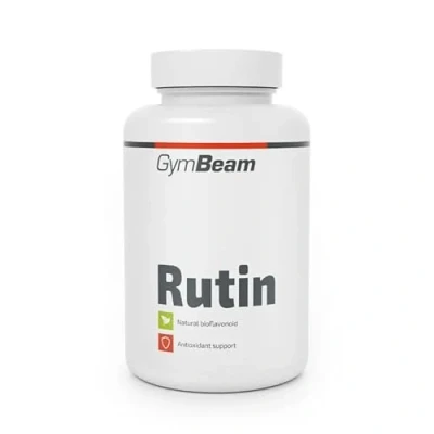 Abbildung von GymBeam Rutin (Kapseln) 500 mg pro Tagesdosis, Extrakt der Japanischen Pagode (Sophora japonica), Extrakt, Antioxidans, schützt Zellen vor oxidativem Stress, vegan, 90 caps