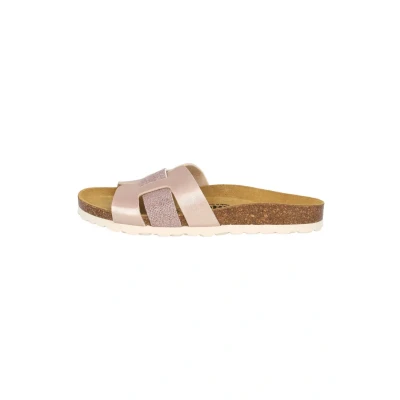 Abbildung von Palado Crisui Pantolette flach, Damen, Größe: 39, Rosagold metalic Schuhe