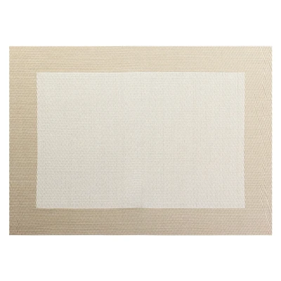 Abbildung von ASA Selection Platzset PVC Farbe Off White 46 x 33 cm