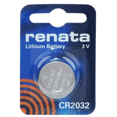 Abbildung von RENATA Lithium Knopfzelle CR2032 Blisterverpackung