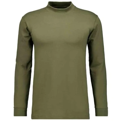 Abbildung von RAGMAN Herren Stehkragenshirt Langarm XL, Dunkelgrün 393