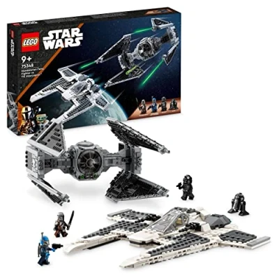 Abbildung von LEGO STAR WARS Mandalorian FANG Fighter VS. TIE Interceptor Baukästen &amp; Konstruktionsspielzeug für Kinder, Größe: One Size, Multicoloured