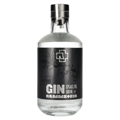 Abbildung von Rammstein Navy Strength Gin 0,5 Liter, Offizielles Band Merchandise Fan Getränk Schnaps Alkohol Geschenk