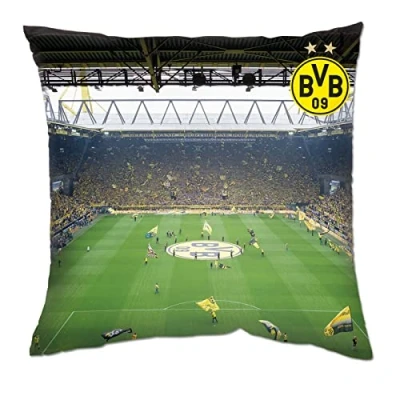 Abbildung von Kopfkissen BVB Kissen Südtribüne, BVB, Füllung: 100 % Polyester, Bezug: Rückenschläfer