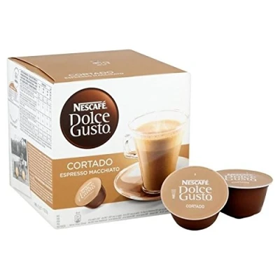 Abbildung von Nescafé Dolce Gusto Cortado Espresso Macchiato 101 G (Packung von 2)