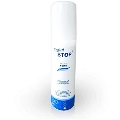 Abbildung von SweatStop Aloe Vera FORTE Antitranspirant Achsel Spray 100ml gegen starkes Schwitzen Anti Schweiß Antiperspirant Deo für Sie &amp; Ihn 48 72h Sicherheit