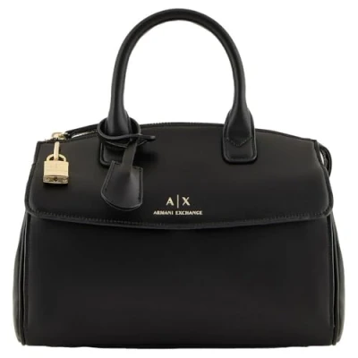 Abbildung von Armani Exchange Borsa TOTE Handtasche, Damen, Größe: One Size, Nero