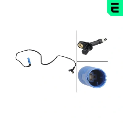 Abbildung von OPTIMAL 06 S012 ABS Sensor aktiver 1005 BMW: 3 Limousine, Touring, Coupe
