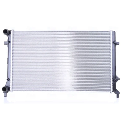 Abbildung von NISSENS 65277A Kühler, Motorkühlung Aluminium 648 399 26 Kühlrippen gelötet VOLKSWAGEN: Touran I, Golf 5 Schrägheck, Caddy 3 Kombi