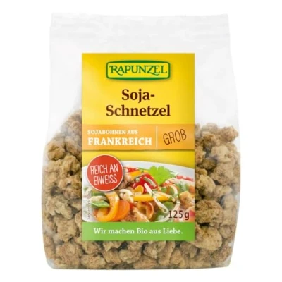 Abbildung von Rapunzel BIO Soja Schnetzel grob, 4er Pack (4 x 125g)