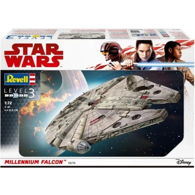 Abbildung von Revell® Modellbausatz Star Wars, Millennium Falcon, Maßstab 1:72, Made in Europe