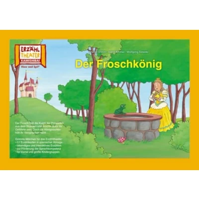 Abbildung von Kamishibai: Der Froschkönig: 11 Bildkarten für das Erzähltheater