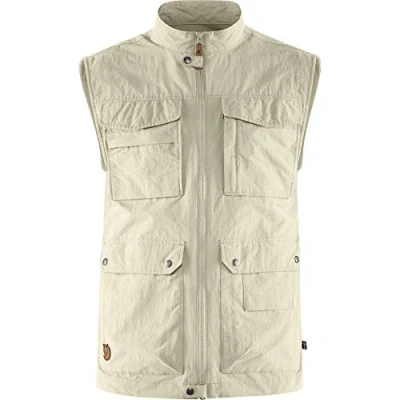 Abbildung von Fjällräven Herren Travellers Mt Vest M Westen, Hellbeige, S EU