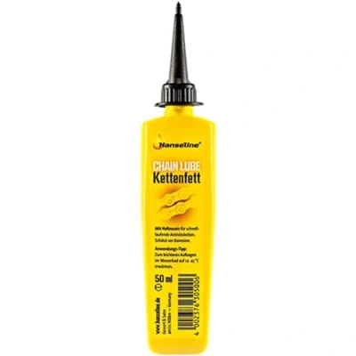 Abbildung von Hanseline Unisex Erwachsene Kettenfett 03560489 Kettenfett, Gelb/Schwarz, 50 ml