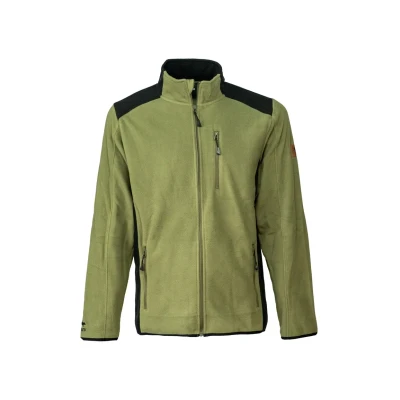 Abbildung von FORSBERG Brodir III, bequeme Fleecejacke, leicht, hochwertig und stylisch, Farbe:grün, Größe:M