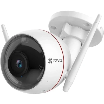 Abbildung von EZVIZ 4MP WLAN IP Kamera für den Außenbereich, Überwachungskamera mit KI Personenerkennung, Farbnachtsicht und Zwei Wege Audio,IP67 wetterfest, Alexa kompatibel,C3W Pro