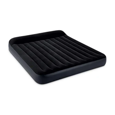 Abbildung von Intex 64144 Dura Beam Pillow Rest King Matratze mit Fiber Tech Technologie, ohne elektrische Pumpe, 182 x 203 25 cm Schwarz California