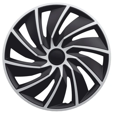 Abbildung von AutoStyle PP 5373SB Radblenden 13Zoll schwarz/silber