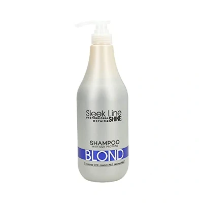 Abbildung von STAPIZ Sleek Line Shampoo mit Seide Blond, 1er Pack (1 x 1000 ml)