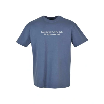 Abbildung von Upscale by Mister Tee Fingerprint Oversize Tshirt print, Herren, Größe: Small, Vintageblue