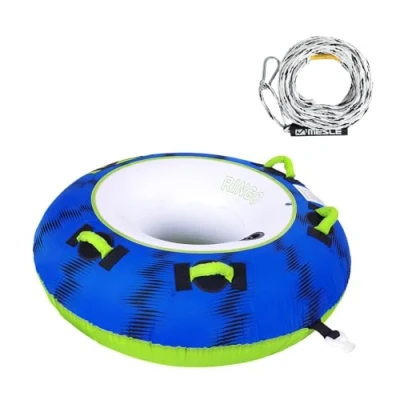 Abbildung von Funtube Ringo 1 Person Set mit Leine Wassersport Tube für Boot Mesle