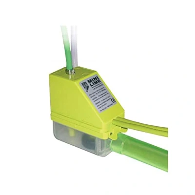 Abbildung von Aspen Pumps Kondensatpumpe mit Rinne für Klimaanlage Mini Lime + Silent