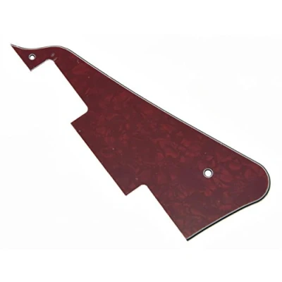 Abbildung von KAISH USA Spec Red Pearl LP Gitarre Pickguard Scratch Plate passend für Gibson Les Paul