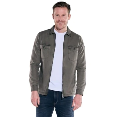 Abbildung von Engbers Langarmhemd Overshirt uni